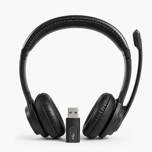 H390 USB Noise-Cancelling Stereo Headset with Microphone