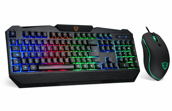 RGB Wired Gaming Keyboard & Mouse Combo