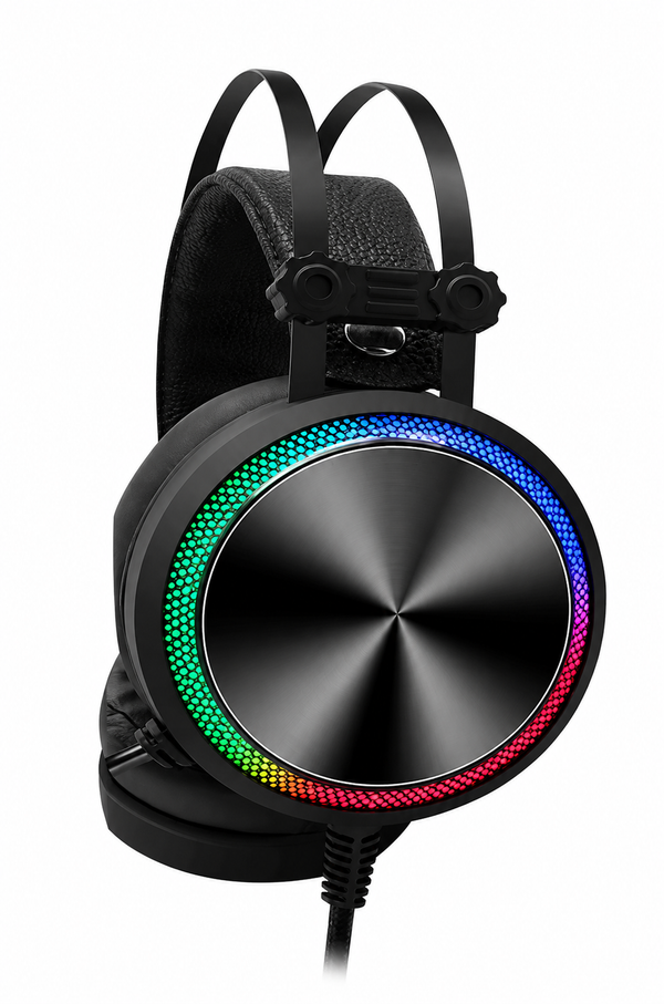 RGB Wired Gaming Headset with Stereo Sound